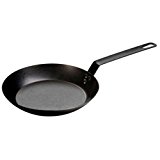 Lodge CRS12 Carbon Steel Skillet, Pre-Seasoned, 12-inch