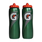 Gatorade 32 Oz Squeeze Water Sports Bottle -Pack of 2 – New Easy Grip Design