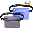 Waterproof Pouch | Crenova BP-02 100% Waterproof Dry Bag Snowproof Dirtproof Sandproof Case Bag with Super Lightweight and Bigger Space; Adjustable and Extra-Long Belt; Perfect for Beach / Swimming / Boating / Fishing