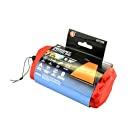 SE Emergency Sleeping Bag Kit with Drawstring Carrying Bag, Orange, Survial Blanket EB122OR