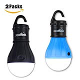 PeakAttacke Outdoor Camping Lantern Portable Waterproof LED Tent Light for , Hiking, Emergencies(2 PACK)