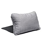 Coop Home Goods – Lulltra Hypoallergenic Zippered Pillow Protector Covers – Machine Washable – 15 Year Warranty (Toddler/Camping Gray)