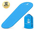 Premium Self-Inflating Sleeping Pad ? Inflatable Foam Sleeping Mat for Camping, Hiking, and Traveling ? Lightweight, Compact, and Durable ? Works Perfectly with a Mummy or Envelope Sleeping Bag