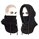 Joyoldelf Tactical Heavyweight Balaclava Outdoor Sports Mask for Outdoor hiking Camping Hiking Skiing Cycling and Other sports (Black)