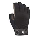 Black Diamond Crag Half-Finger Climbing Gloves, Black, Large