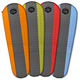 Self Inflating Sleeping Pad ? Sleep Comfortably In The Outdoors ? Camping Gear and Accessories For Hiking, Backpacking, Travel ? Lightweight and Compact Camping Mat by Rugged Camp (blue)