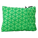 Therm-a-Rest Compressible Travel Pillow for Camping, Backpacking, Airplanes and Road Trips, Clover, Medium: 14” x 18”