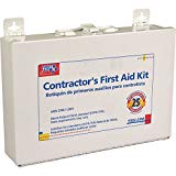 First Aid Only Contractor’s First Aid Kit, Metal Case, Pound 3.61